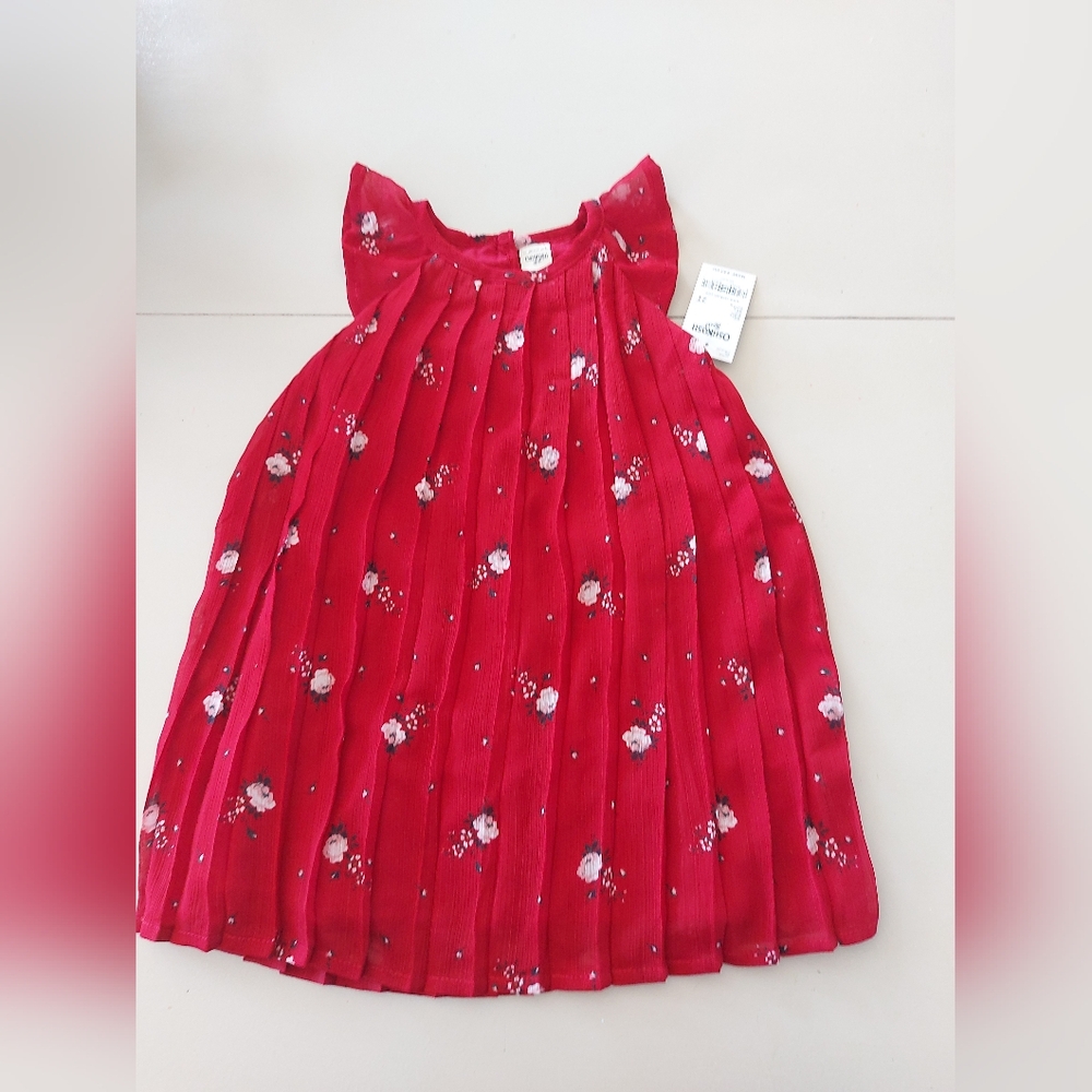 **3 Listings $30**                       Red Floral Dress